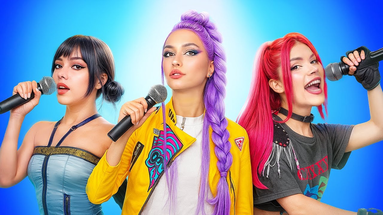 Comment devenir Rumi ! Glow up de Rumi en fille Populaire ! Relooking Huntrix !