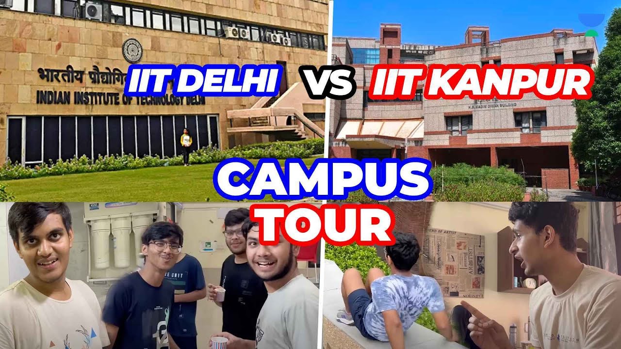 Inside Look: IIT Delhi & IIT Kanpur - The Ultimate Campus Showdown | Classrooms | Hostel | Nightlife