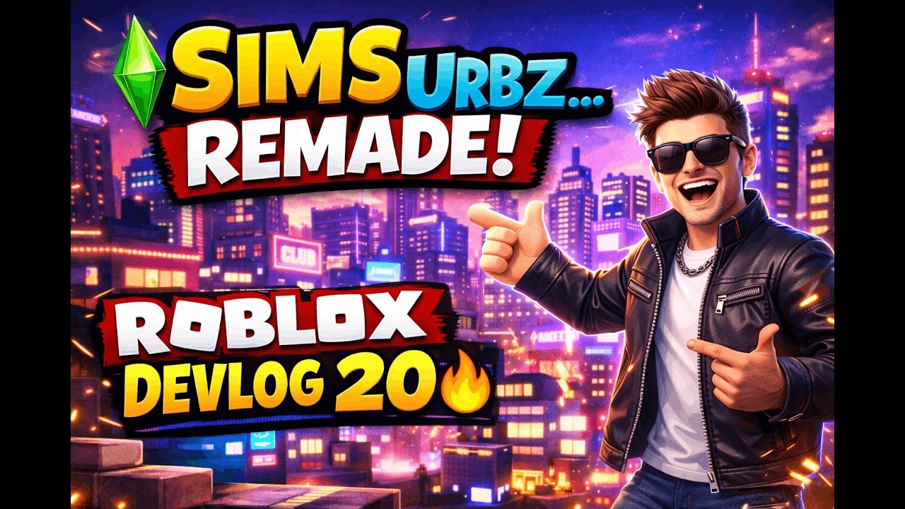 BEST Roblox Life Simulator | Sims Urbz Remaster | Devlog #20