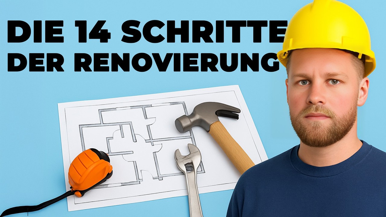 Komplette Renovierung erklärt: Vom Entrümpeln bis Homestaging 🏠