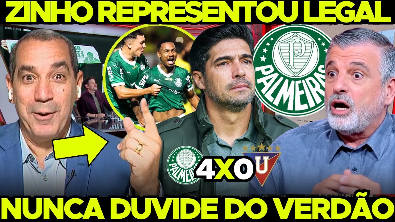 ZINHO DEU NO MEIO DOS ANTIS! PALMEIRAS PASSOU O TRATOR! AGORA NINGUÉM SEGURA!