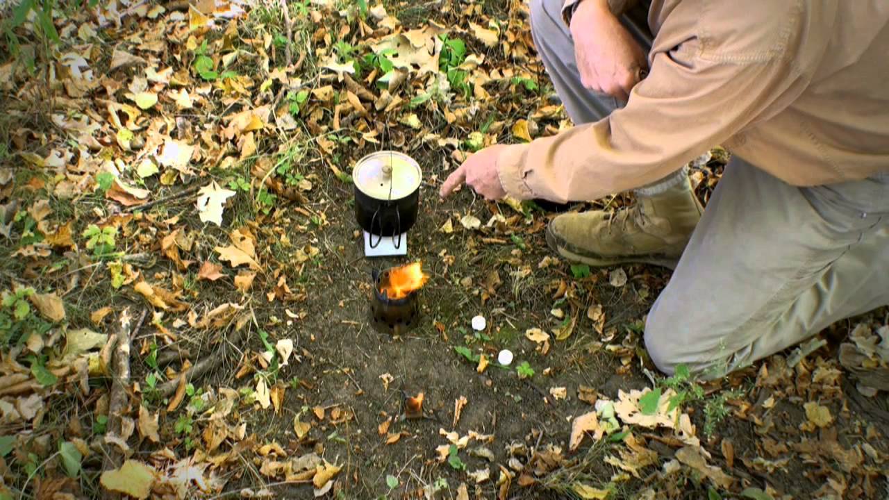 Burning of Heximine - Four Dog Stove Company