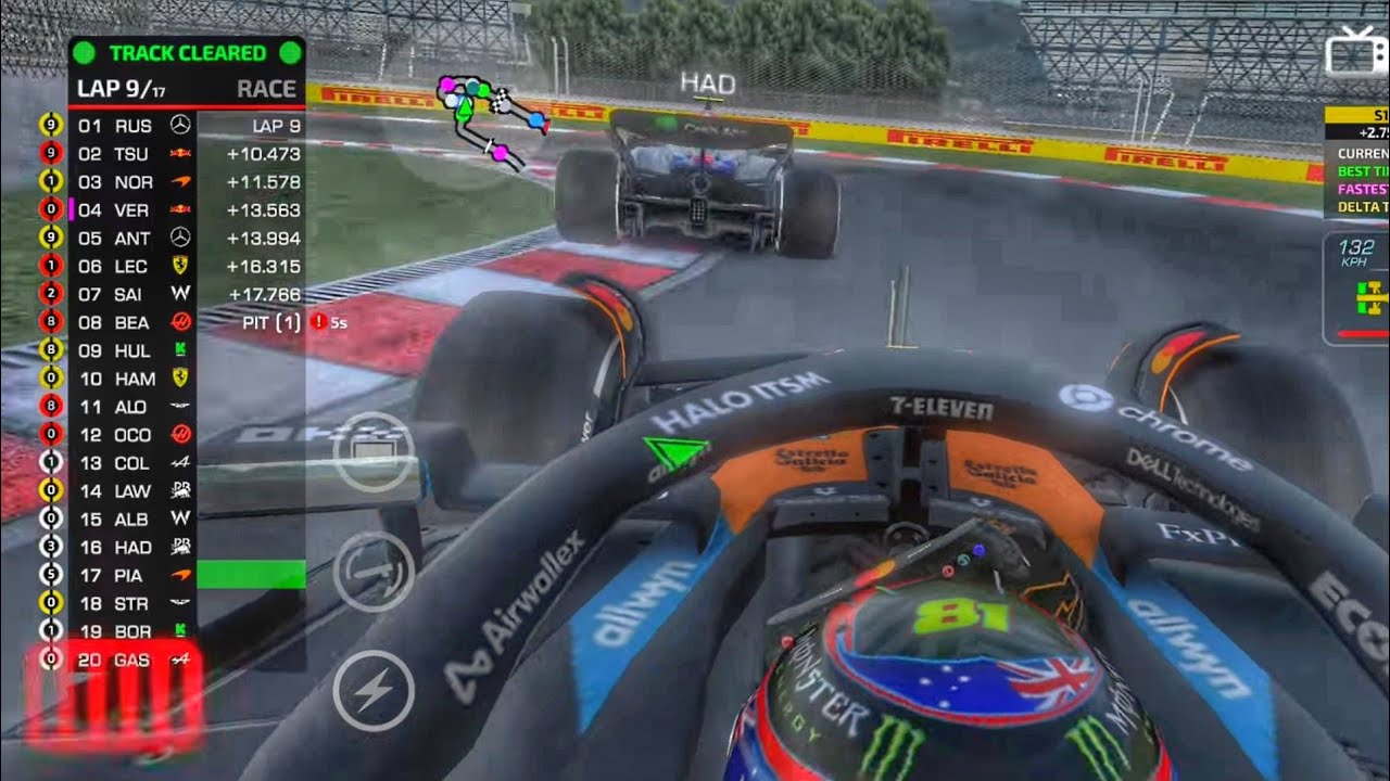 Oscar PIASTRI Last to first challenge in Mexico 🇲🇽 it didn't end well 😭 MONOPOSTO 2025
