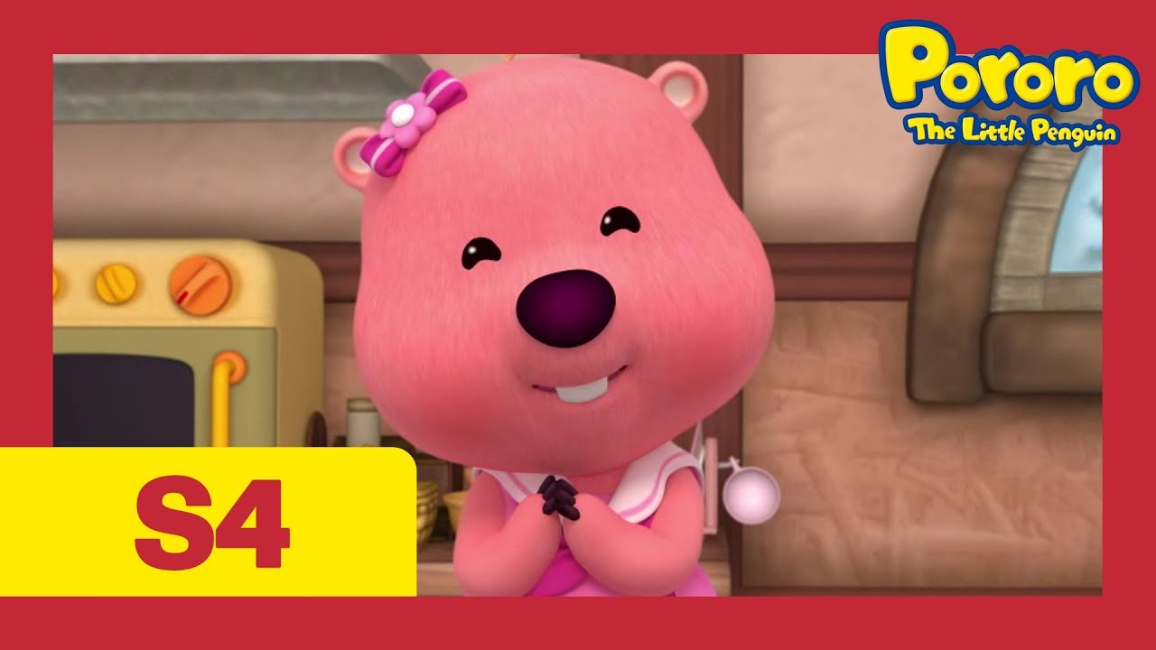 Pororo Português Brasil S4 | Episódio 21 uma refeicao feita por loopy | Animação infantile