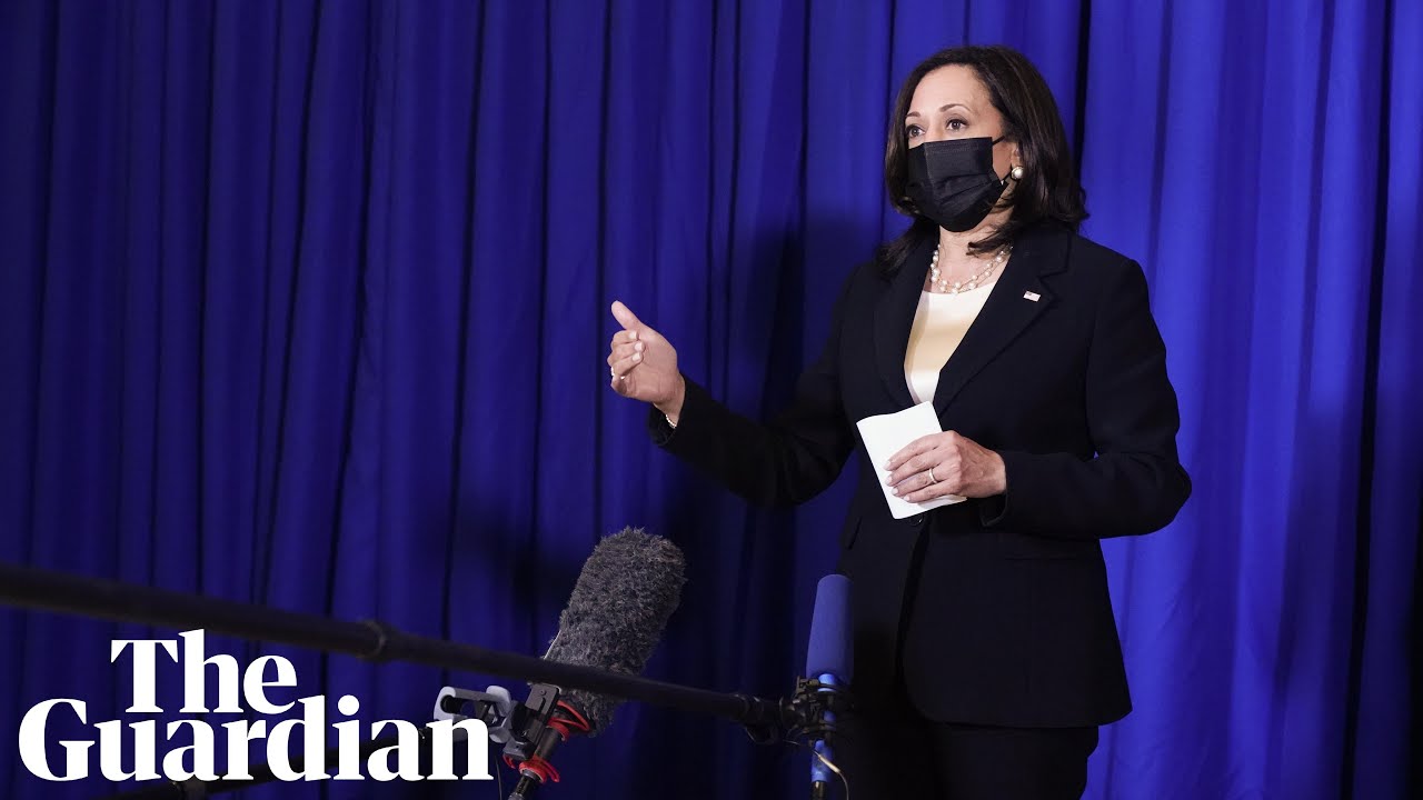 Kamala Harris questioned over not going to US-Mexico border
