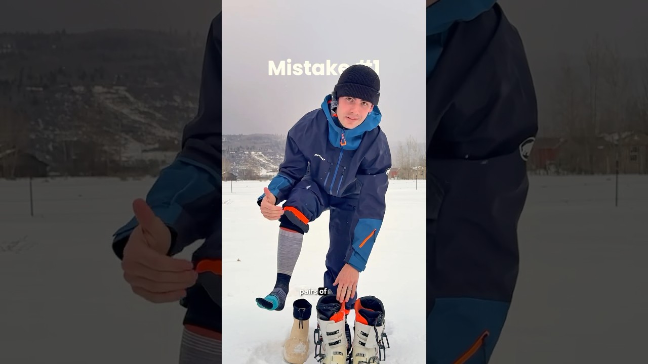ПРЕКРАТИТЕ НЕПРАВИЛЬНО НАДЕВАТЬ ЛЫЖНЫЕ БОТИНКИ 🛑