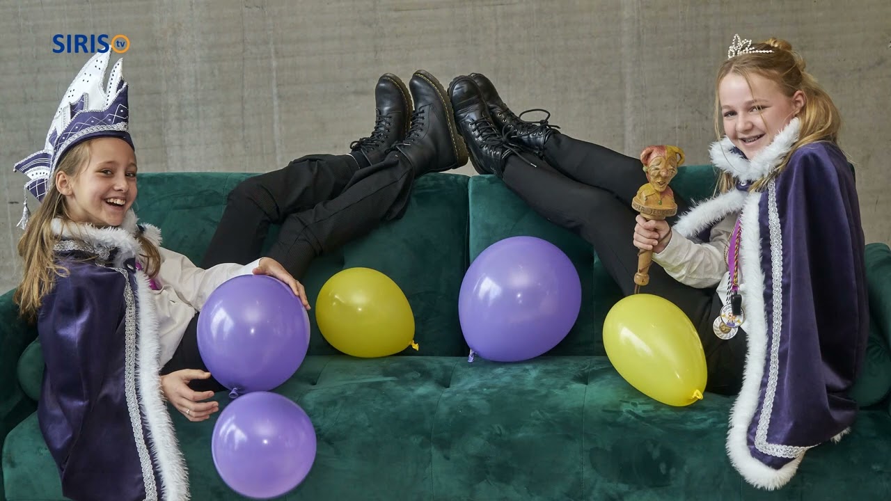 SIRIS Kids tv met Jeugdprinses Jaily van carnavalsvereniging De Plattevonder