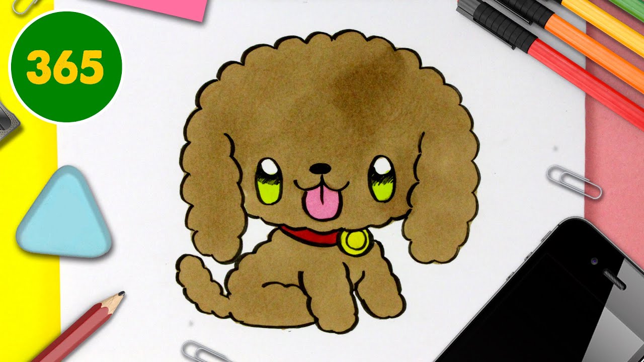 1COME DISEGNARE CANE KAWAII - Come disegnare animali