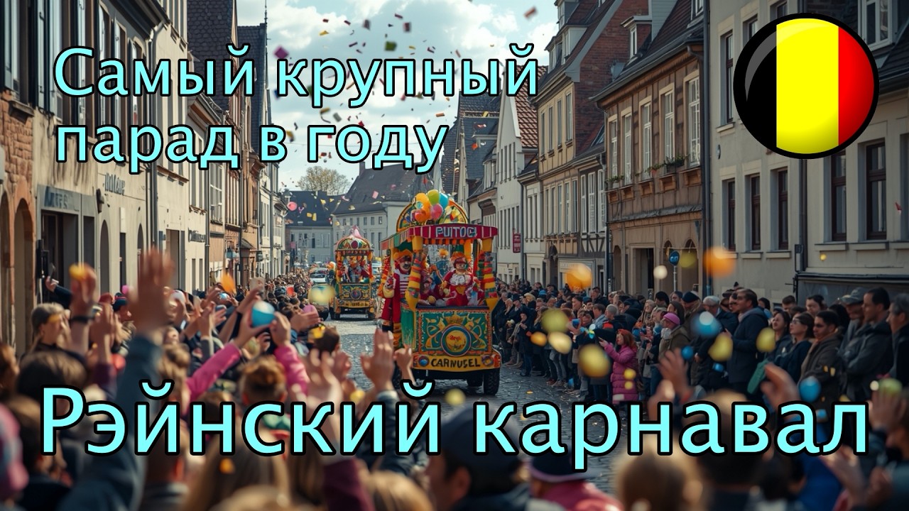Когда маленький город шумит громче столицы — карнавал в Санкт-Вите (Бельгия).