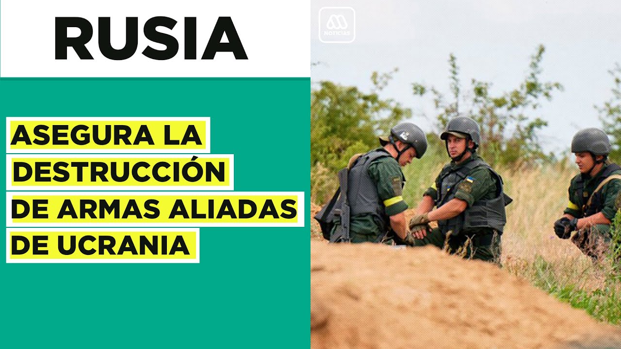Rusia asegura destrucción de armas aliadas en Ucrania: Ataque a puerto Odesa