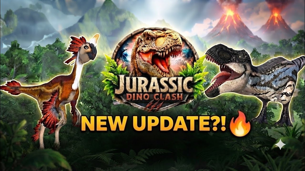 🦖 NEW MAJOR UPDATE IN DINO CLASH JURASSIC SIMULATOR! 🔥