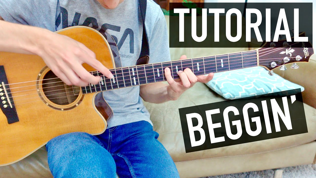 Tutorial - Beggin’ - Måneskin - Fingerstyle Guitar (Medium - Hard)