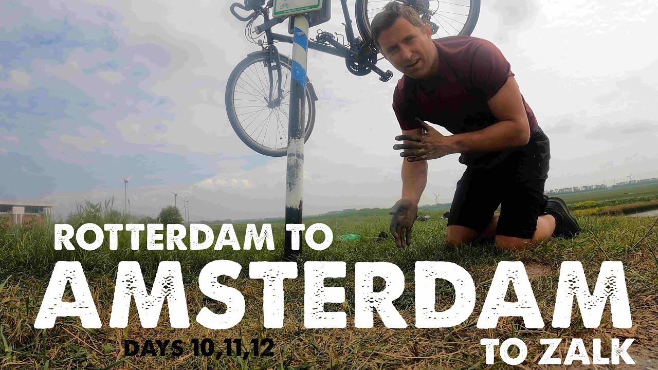 Cycling Rotterdam to Amsterdam 🚴‍♂️ 🇳🇱