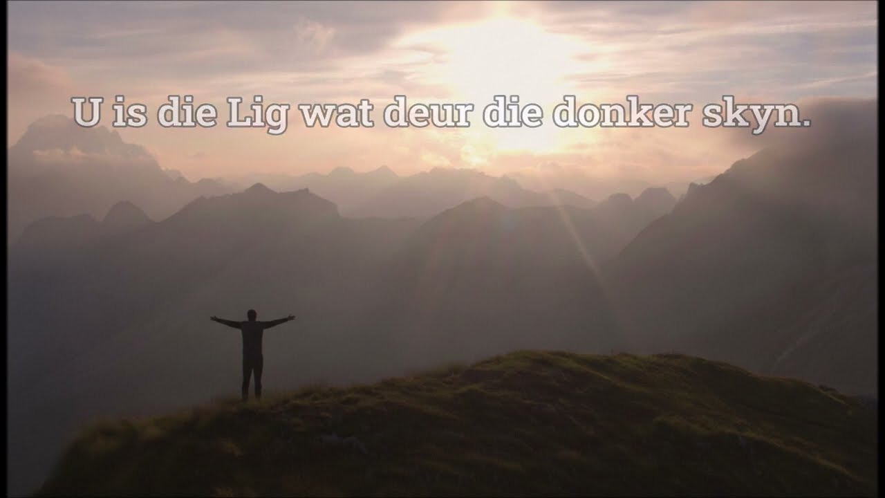 U is die Lig wat deur die donker skyn