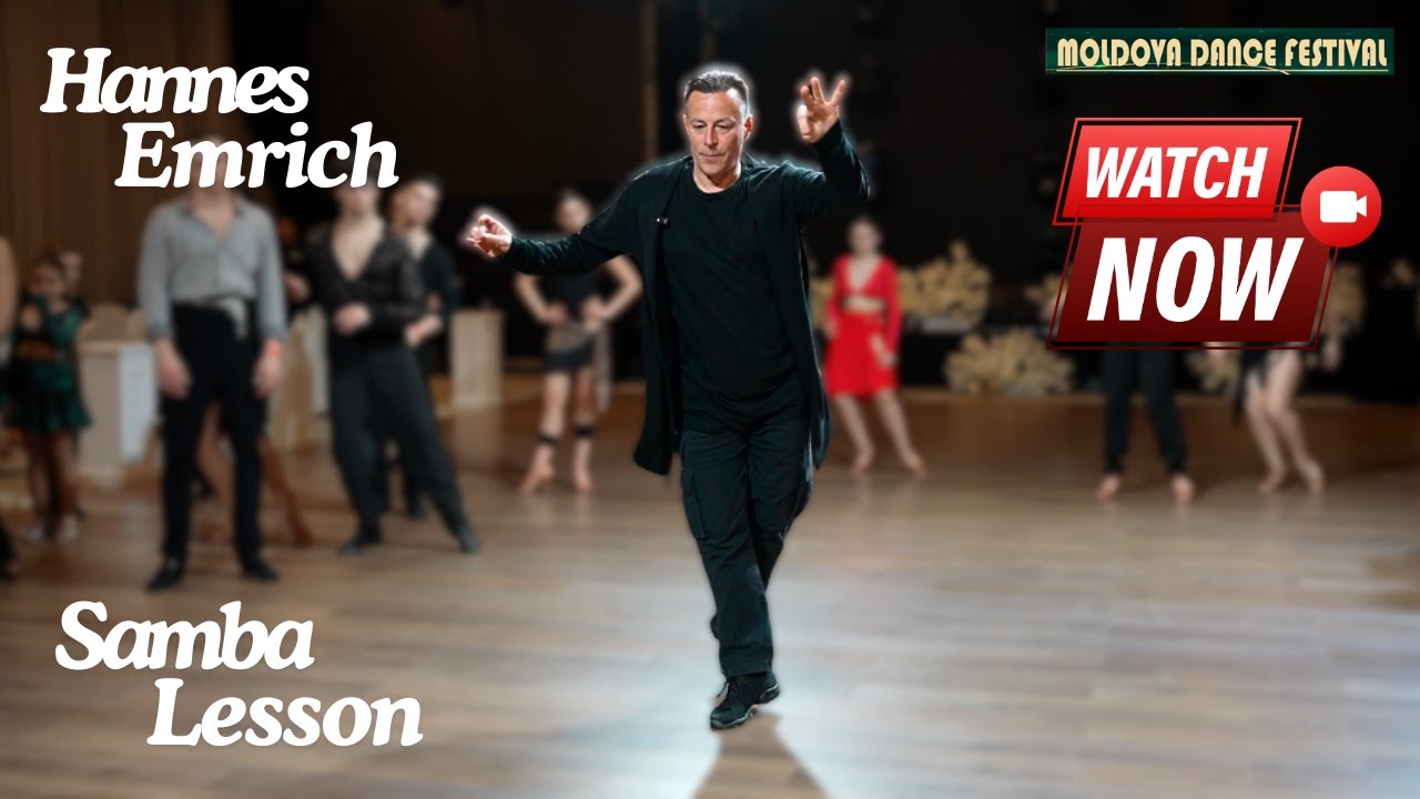 🔥 Samba Dance Masterclass with Hannes Emrich | Moldova Dance Festival 🔥