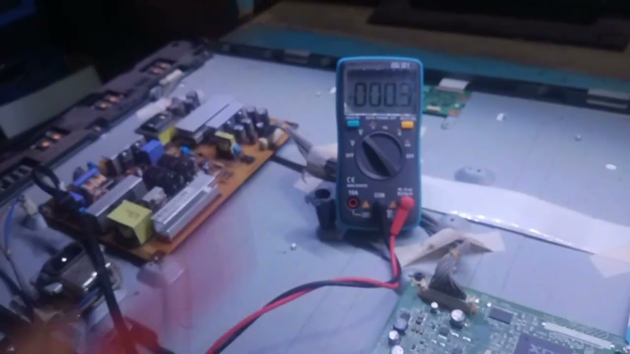 Cara perbaikan tv lcd LG 32lk311 mati total //totally dead