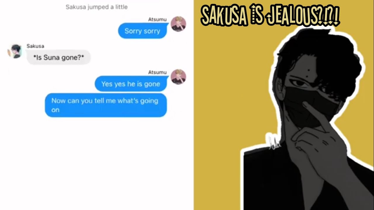 |Jealousy Is Hard|Angst To Fluff|Mute Sakusa|Atsusaku|