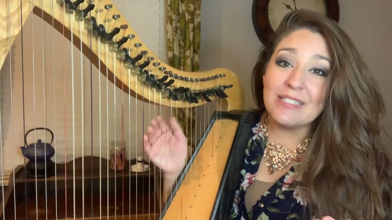 Free Harp Lessons (Teaching you how to play the harp Tuesdays) KRISTEN GIBBS www.AustinsHarpist.com