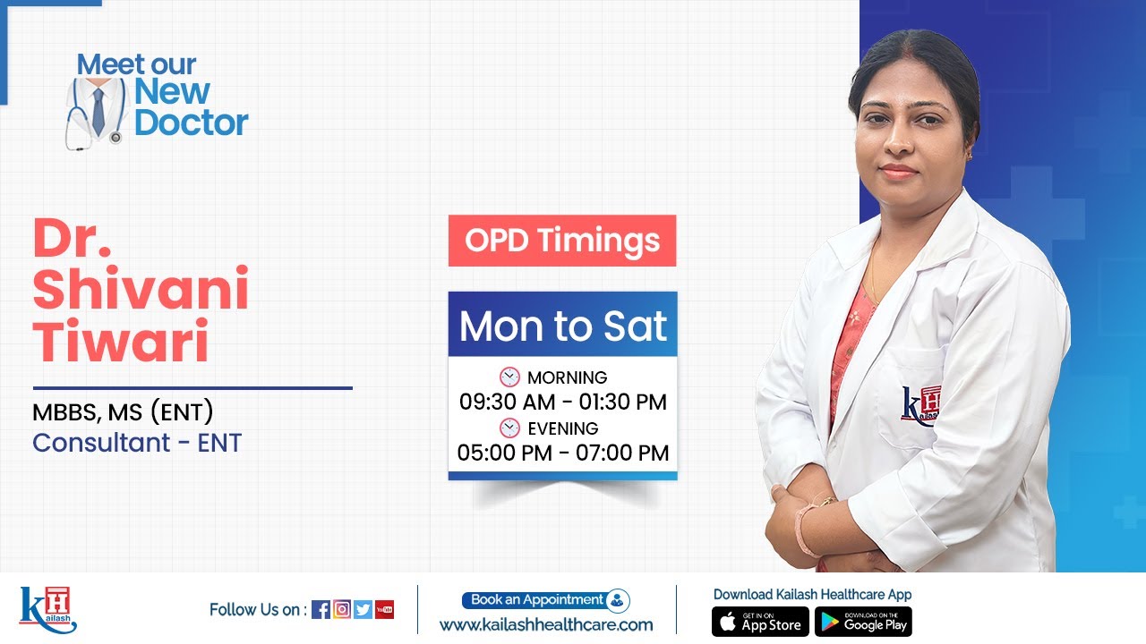 #NewDoctor: Expert ENT treatments now in Dehradun | Dr. Shivani Tiwari ENT Kailash Hospital