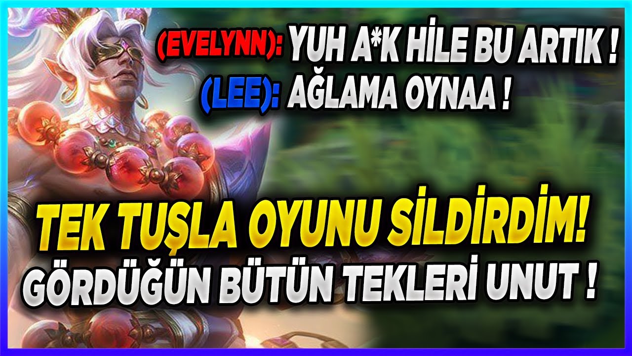 TEK TUŞLA RAKİBE OYUNU SİLDİRDİM ! HİÇ BÖYLE VURAN LEE SİN GÖRMEDİNİZ !