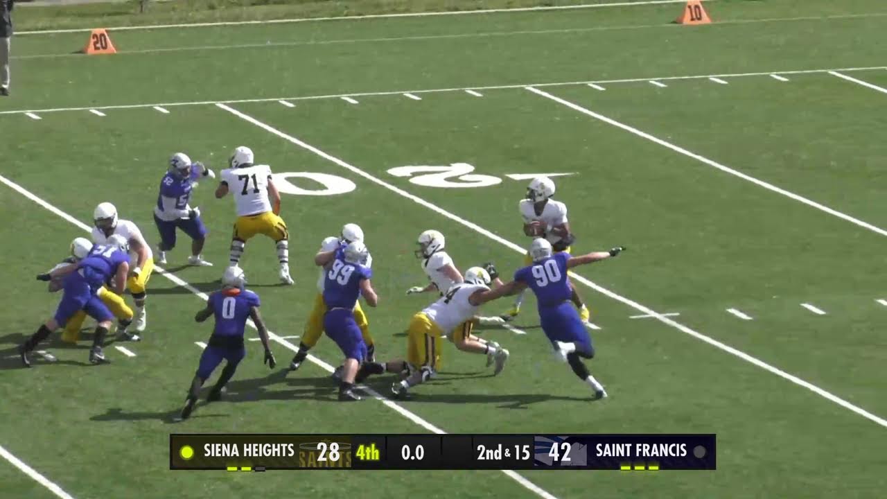 Siena Heights at Saint Francis | Football