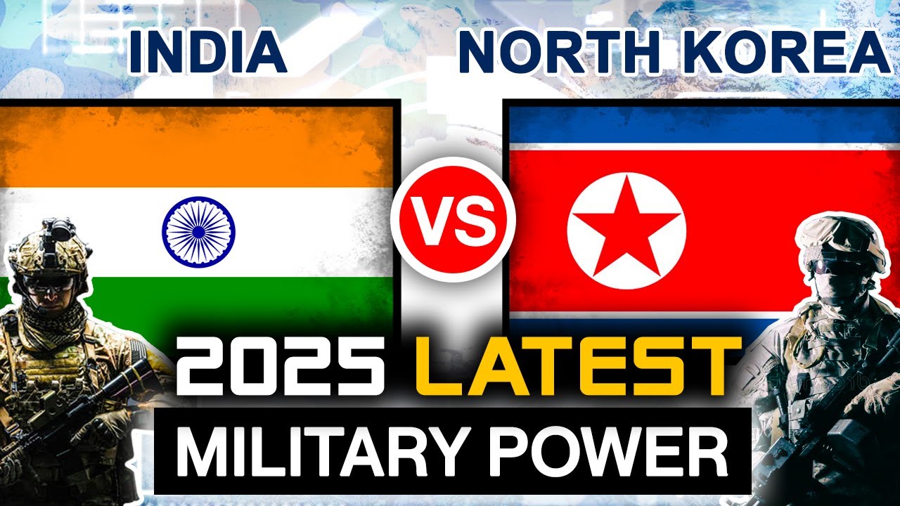 India vs North Korea Military Power 2025 | North Korea vs India Military Comparison 2025