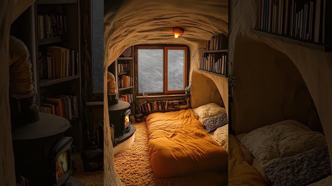 Healing, Meditation, Focus, DeepWorkASMR, Calming, MindfulRain Relaxation, InnerPeace, Snow,CozyRoom