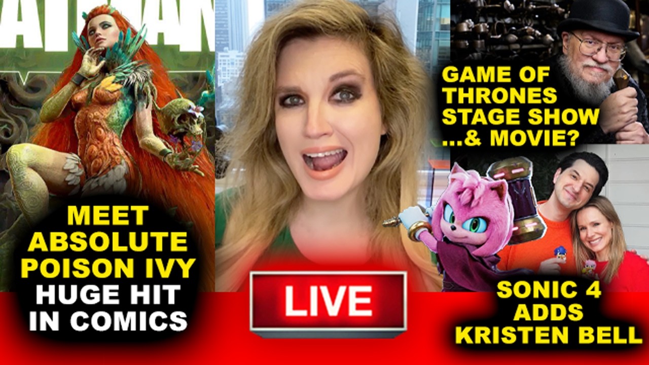 Absolute Batman Poison Ivy, Game of Thrones The Mad King Stage Play, Kristen Bell Sonic 4