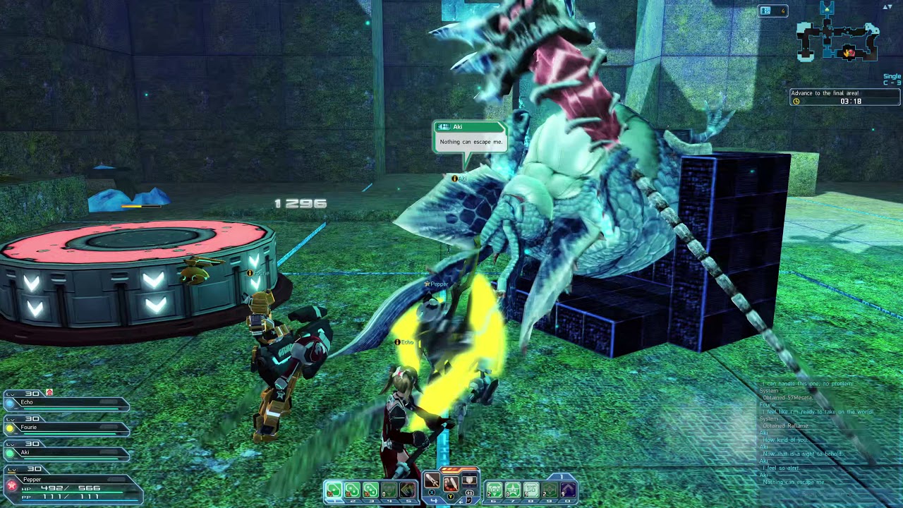 Phantasy Star Online 2 - Walkthrough 182 - Breakthrough Maneuvers, Dragon Altar