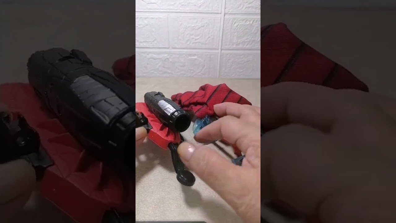 🌈🎯 ASMR AWESOME SPIDERMAN GLOVE SHOOTER LAUNCHER 2 #dart #toys #opening