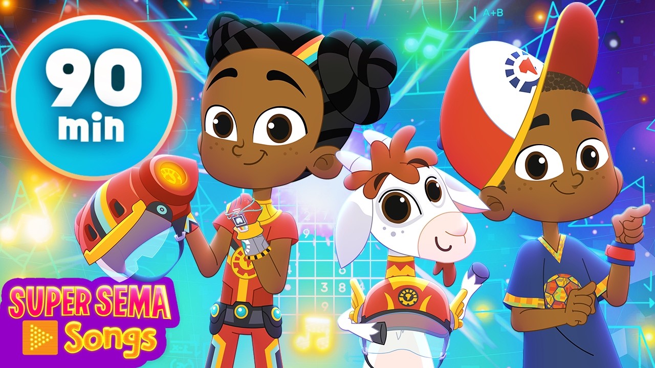 Science songs for kids | Super Sema | Dino Stomp, Natural Disasters + more!