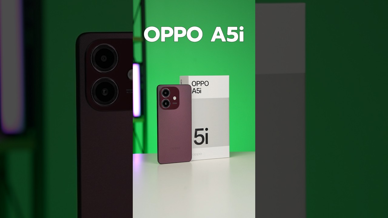 🔥OPPO A5i มือถือสุดแกร่ง ตกไม่แตก จอสู้แดดมาก ราคาเพียง 2,999 บาทเท่านั้น #OPPOA5i