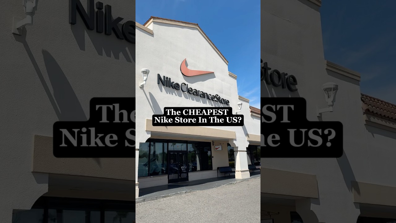Это самый ДЕШЁВЫЙ дисконтный магазин Nike в США? 🧐 
