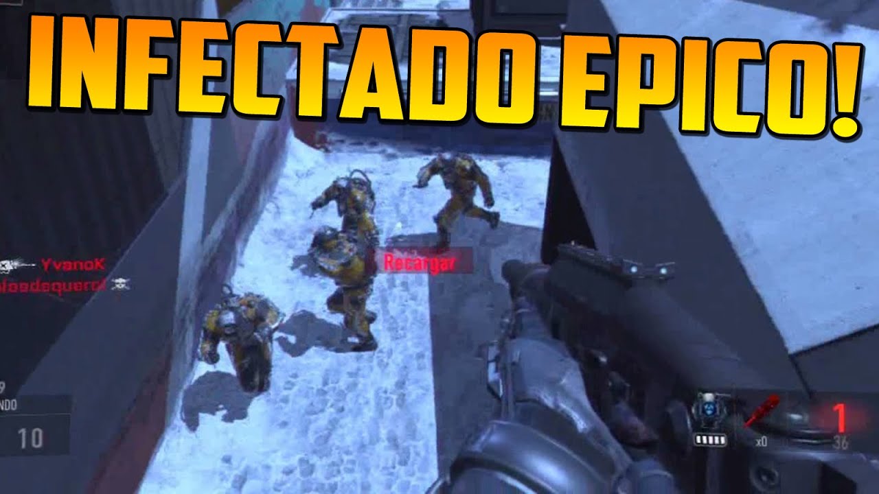INFECTADO ÉPICO! - Gameplay Advanced Warfare Modo Infectado