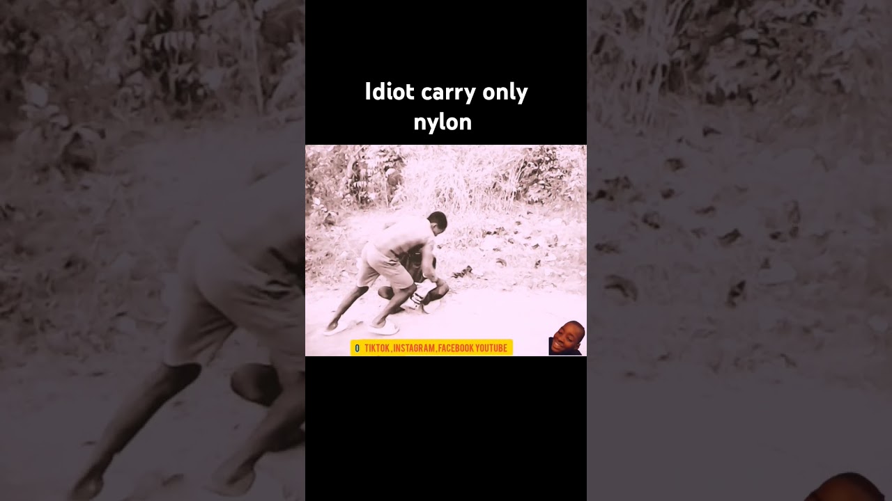Idiot carry only nylon 