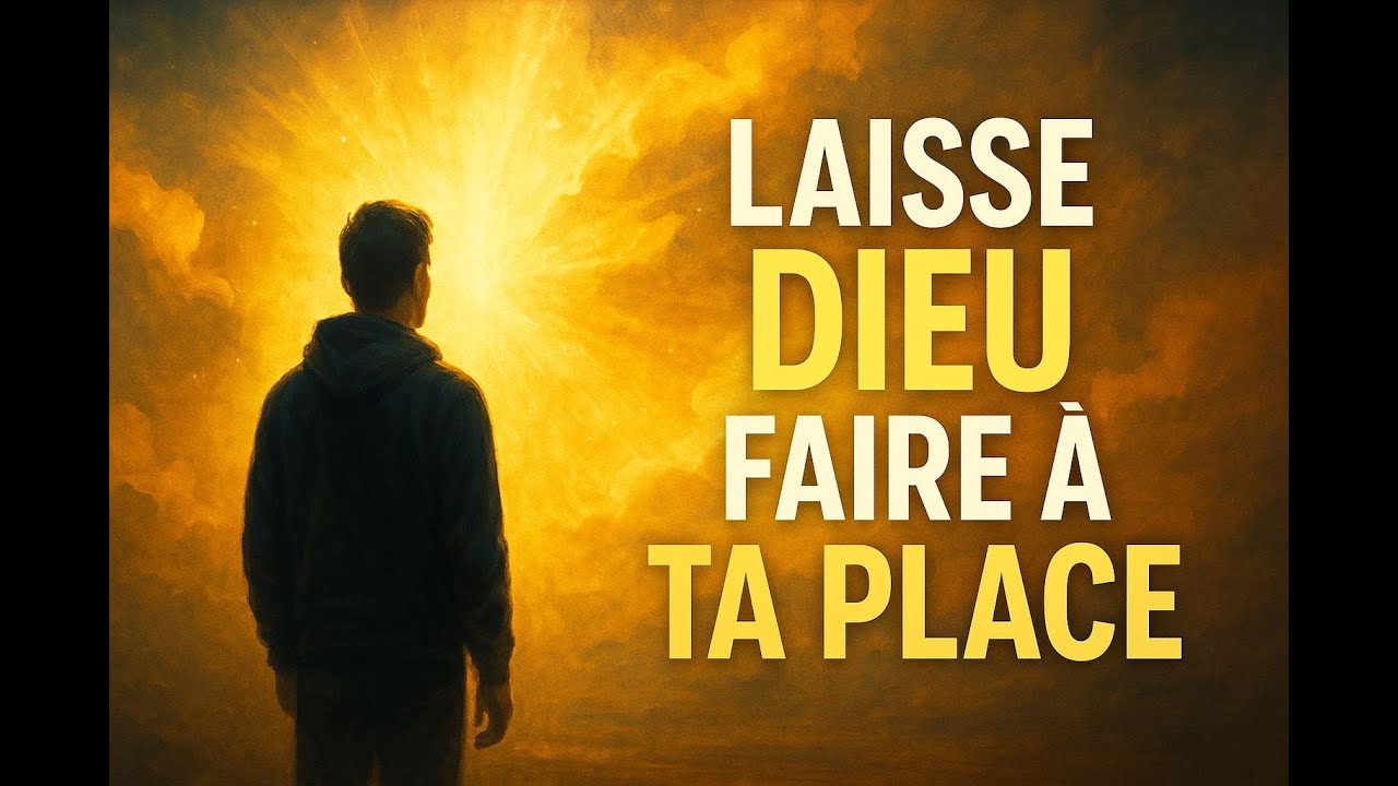 Quand toi, tu t’arrêtes… Dieu commence ! – Laisse Dieu faire à ta place.