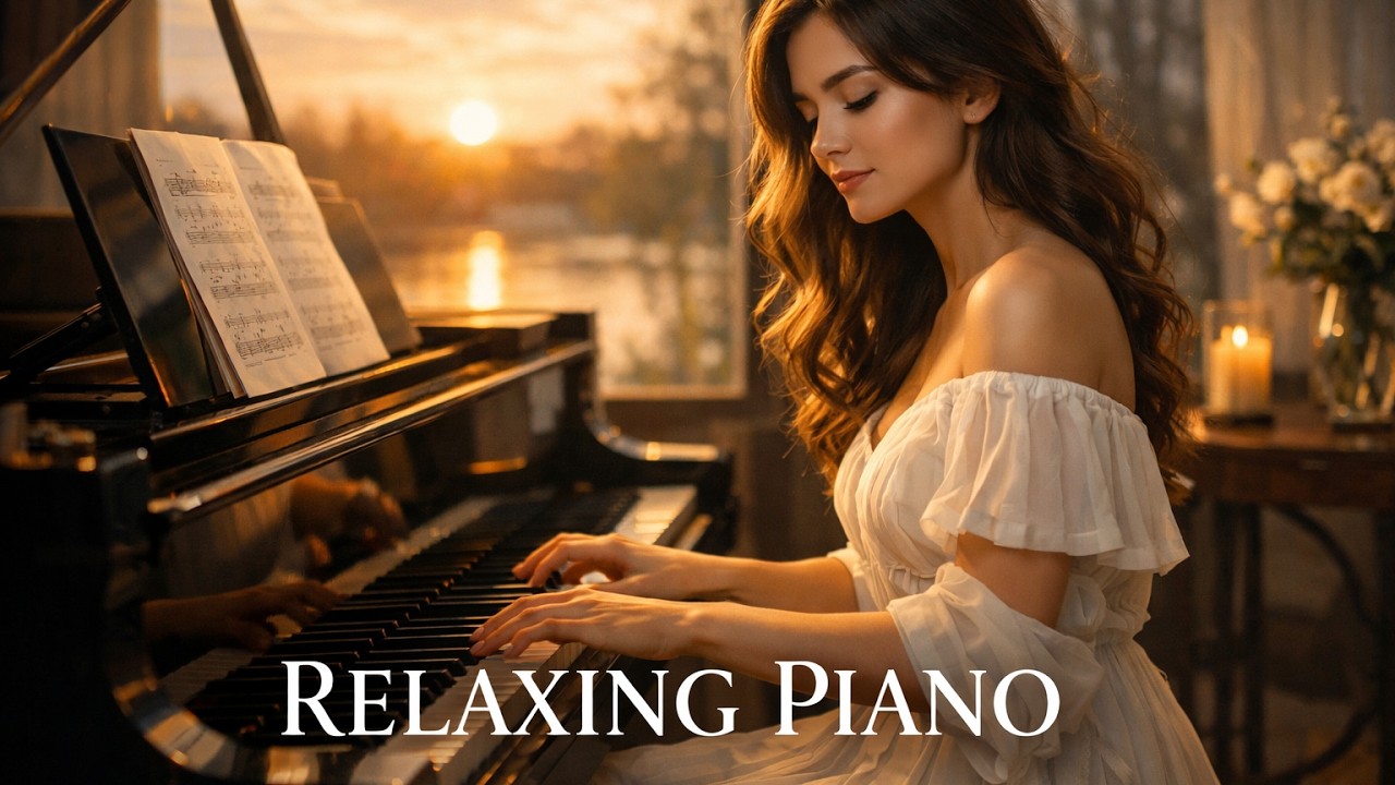 Relaxing Piano Music for Stress Relief & Inner Peace