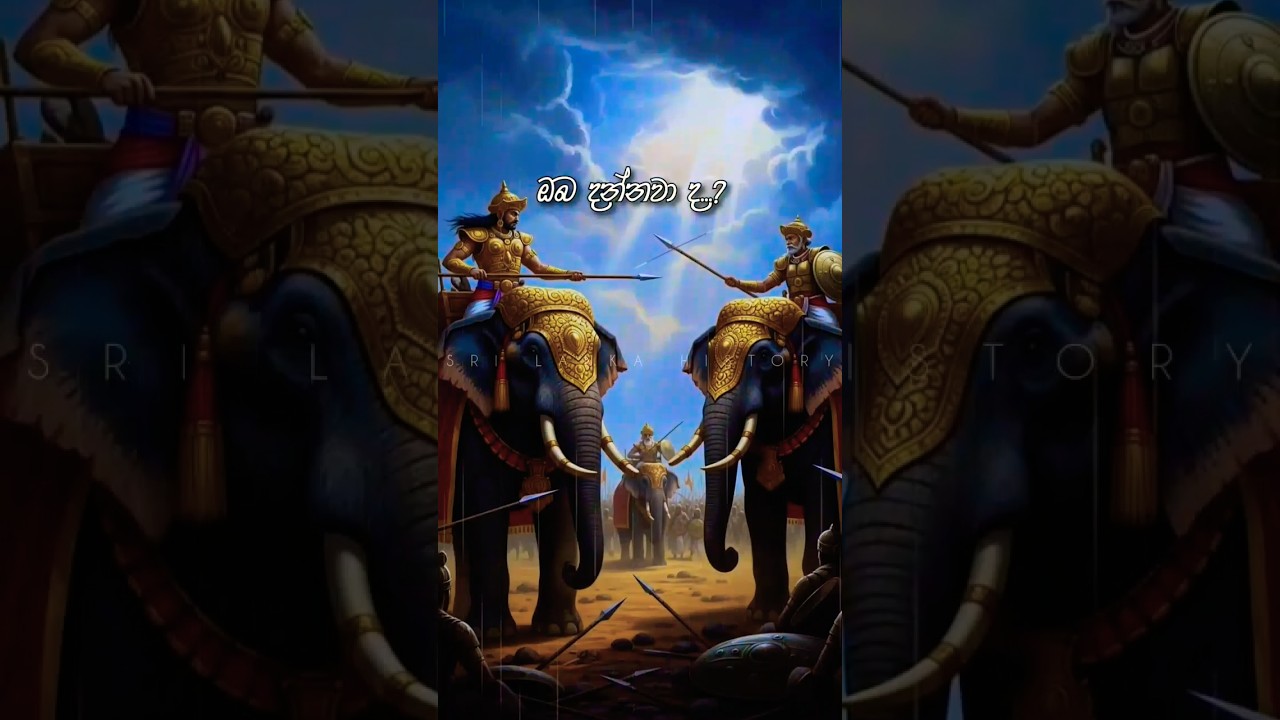 ඔබ දන්නවාද..? 😱 #KingDutugemunu #KingElara #SriLankaHistory #SinhalaHistory #AncientSriLanka