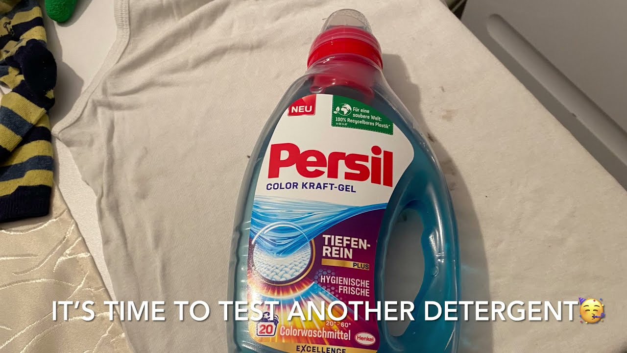 Persil detergent test- (is Persil really that good?)