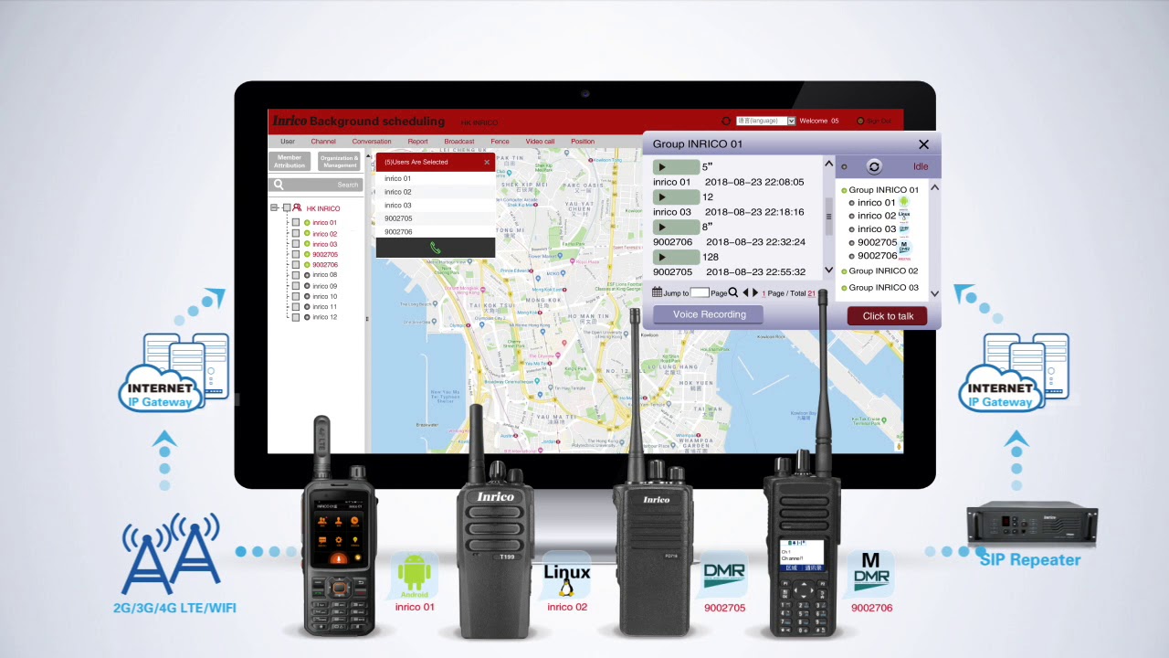 Inrico Dispatch Platform