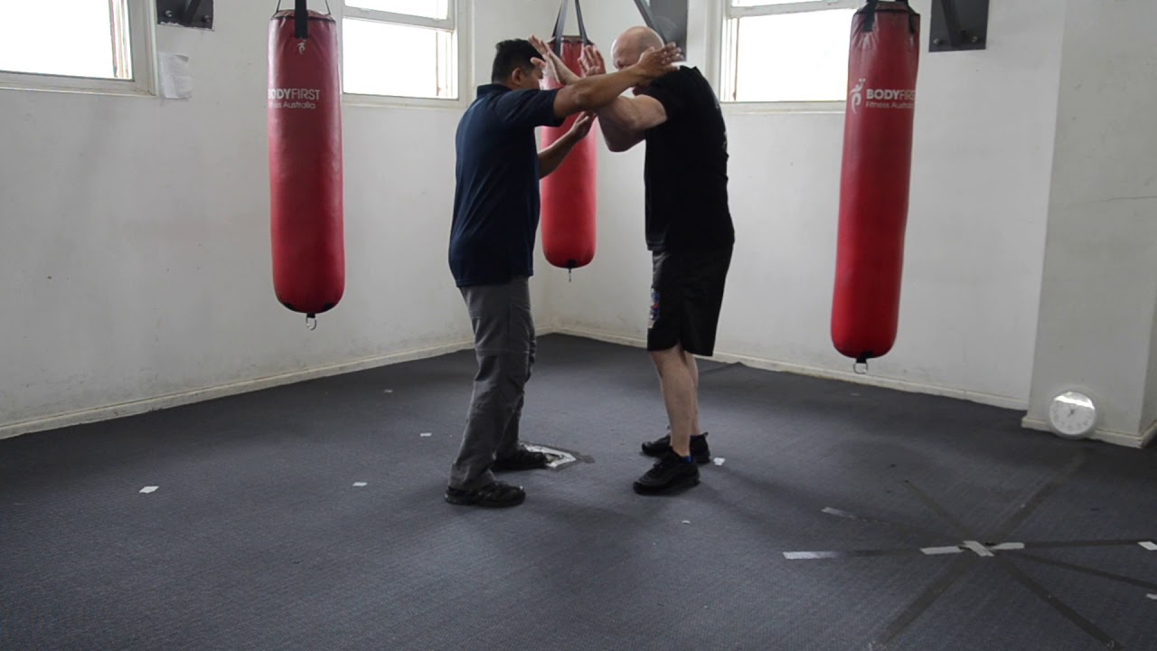 How to defend with your arms.