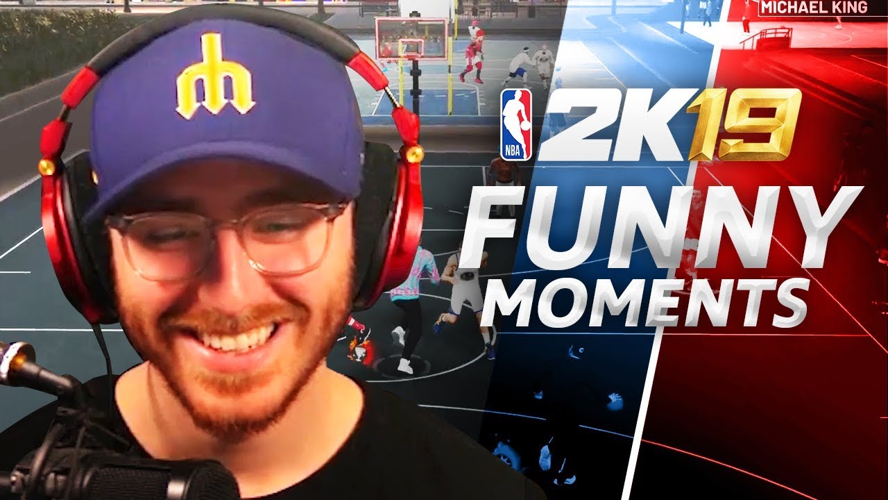 I'M TOO BIG!! - NBA 2K19 Park Funny Moments