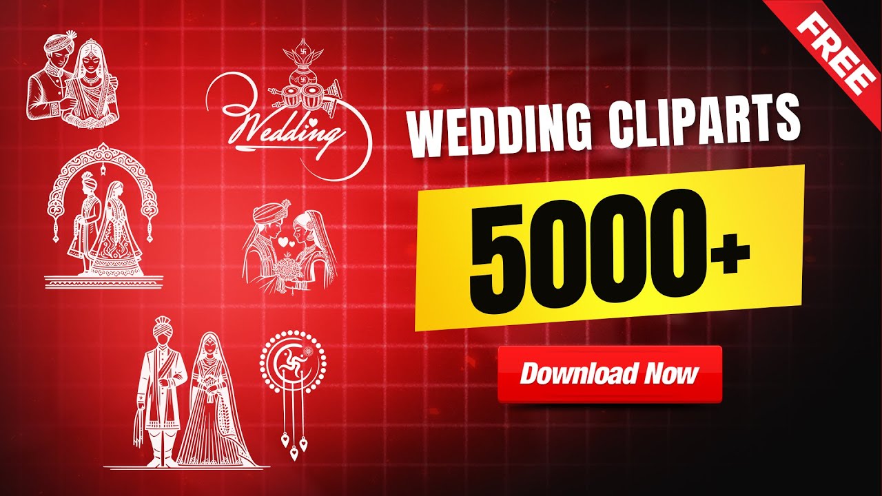 Download 5000+ Beautiful Wedding Card Clip Arts&mdash;Totally Free