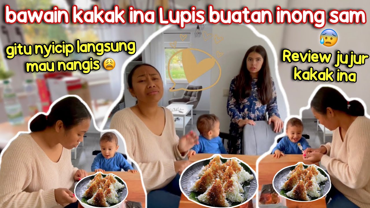 TERNYATA DIA PECINTA LUPIS, TAKUT DI REVIEW.! OLEH2 LUPIS BUATAN INONG SAM BUAT KAKAK INA