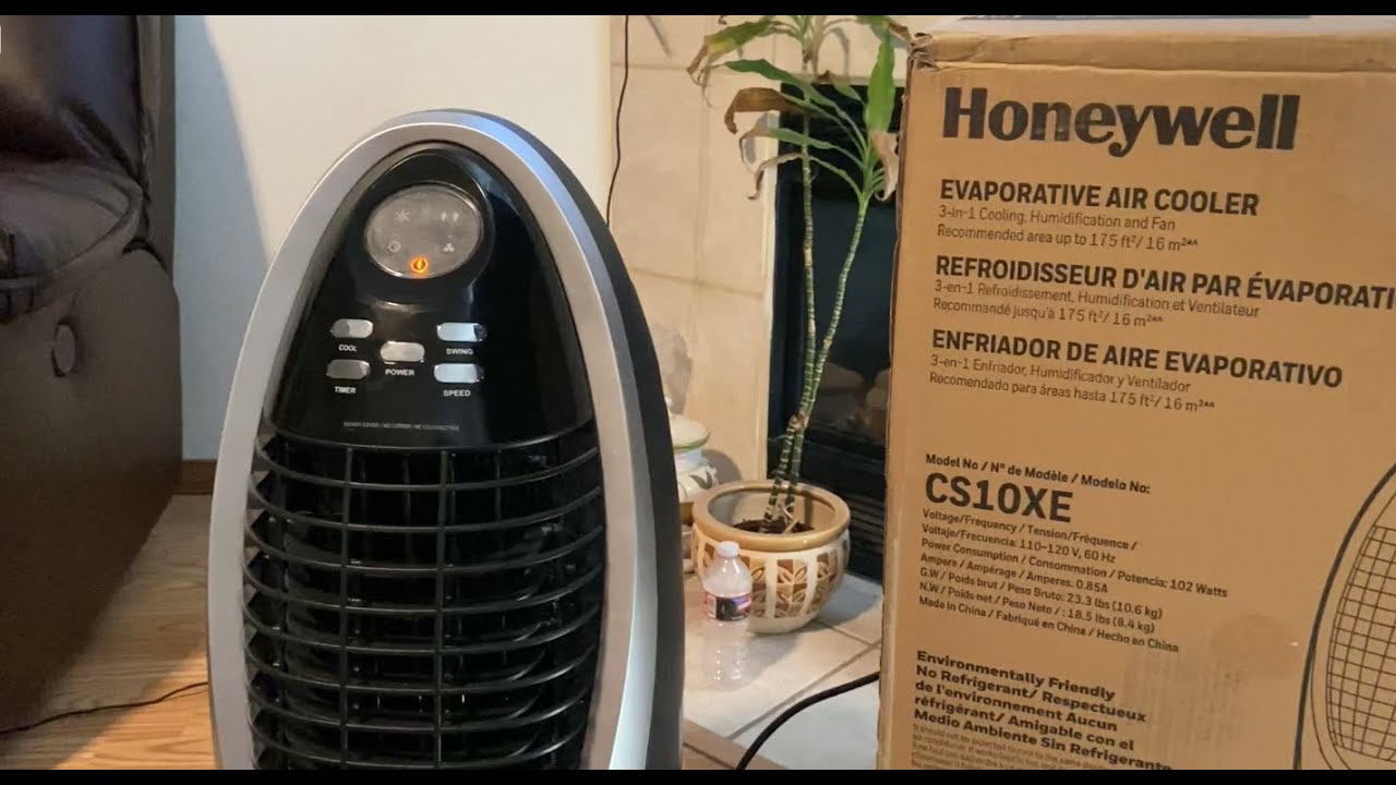 Honeywell 300-420CFM Portable Evaporative Cooler, Fan & Humidifier Review
