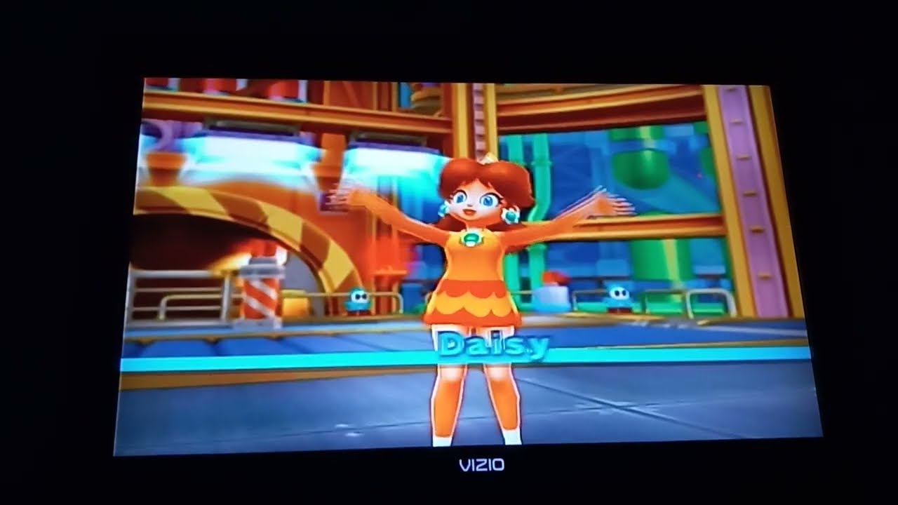 Mario Sports Mix - Daisy (Sports & Tennis Wears) & Team Yoshi (Mii) Entrance Animations