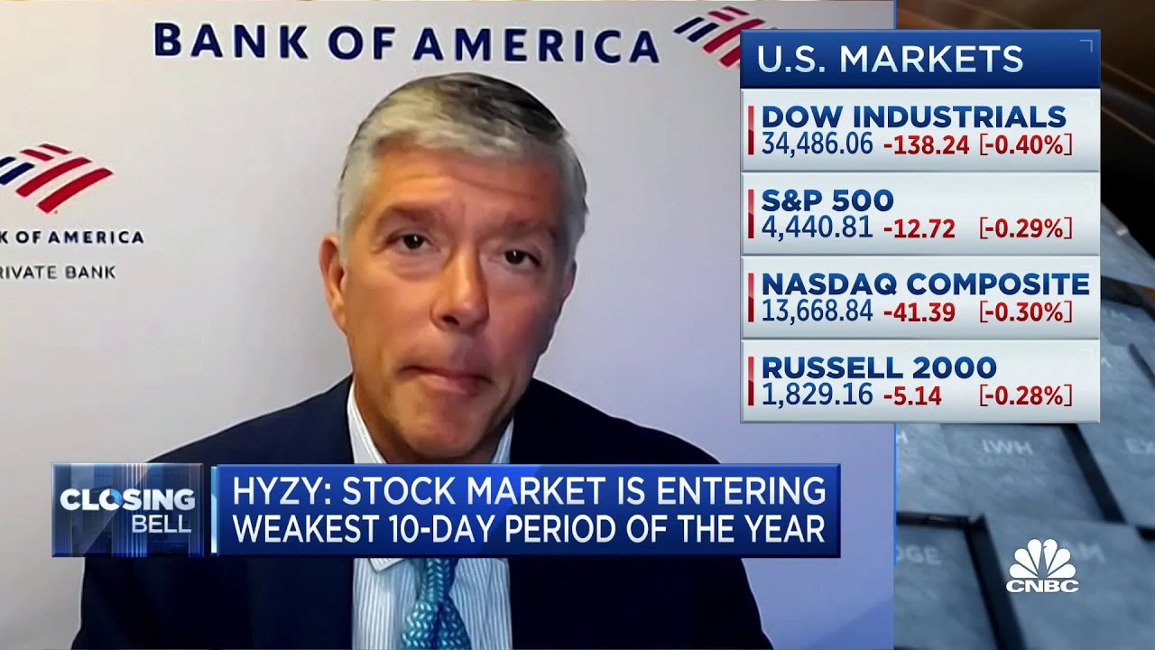 BofA's Chris Hyzy on markets: Maintain exposure to technology and industrials