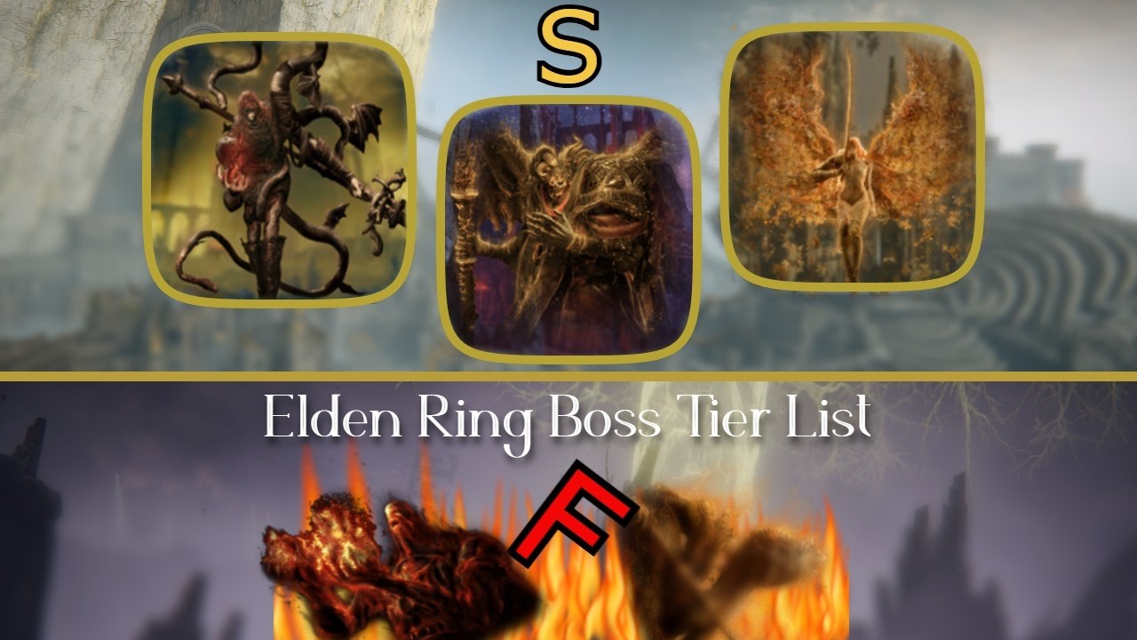 I Ranked EVERY Unique Elden Ring Boss On A Tier List