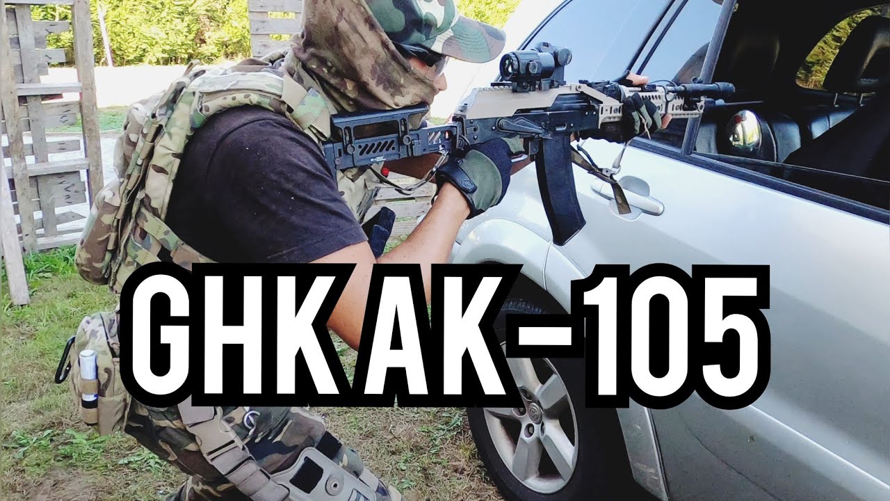 ✅️ AIRSOFT GUN 👉 GHK AK 105 gbb