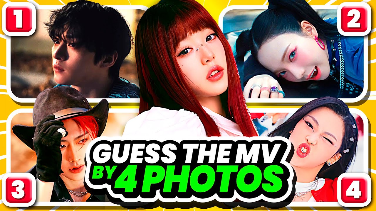 Угадай KPOP клип по 4 картинкам ✨ Угадай KPOP песню - KPOP QUIZ 2024